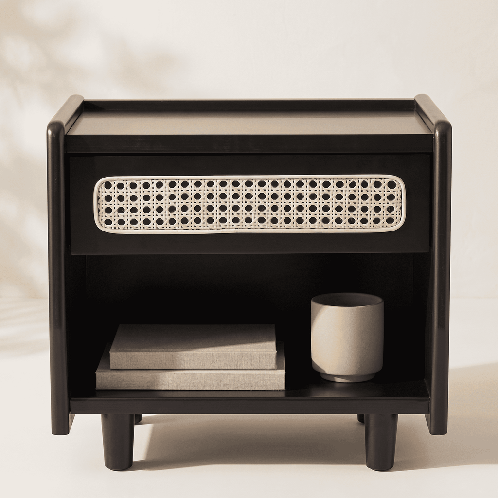 AVELLO Rattan Nightstand