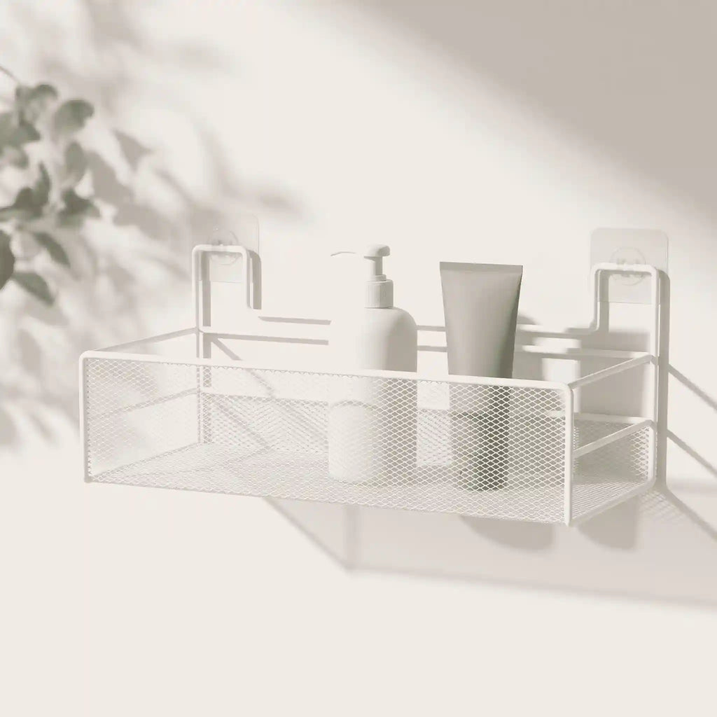 Avello No-Drill Shower Organizer – Modern Bathroom Shelf
