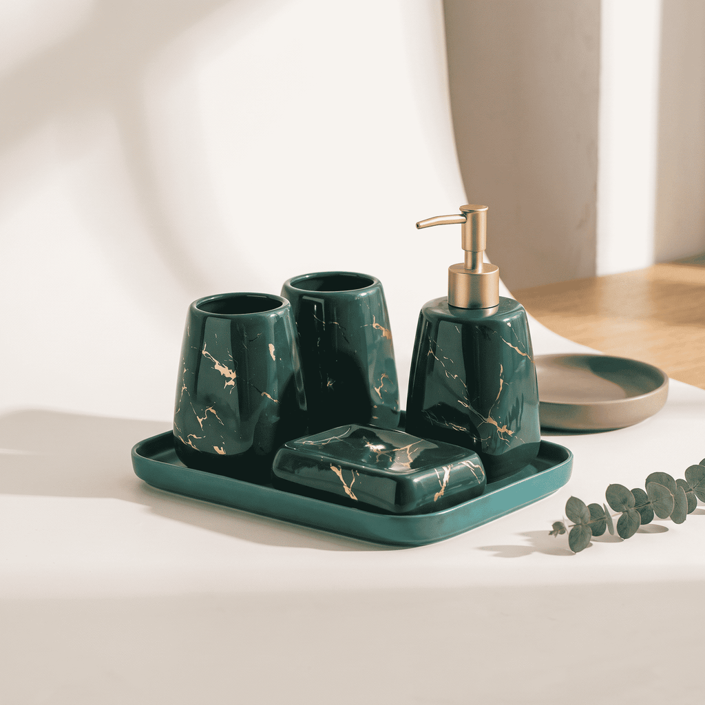 AVELLO Marble Bath Set