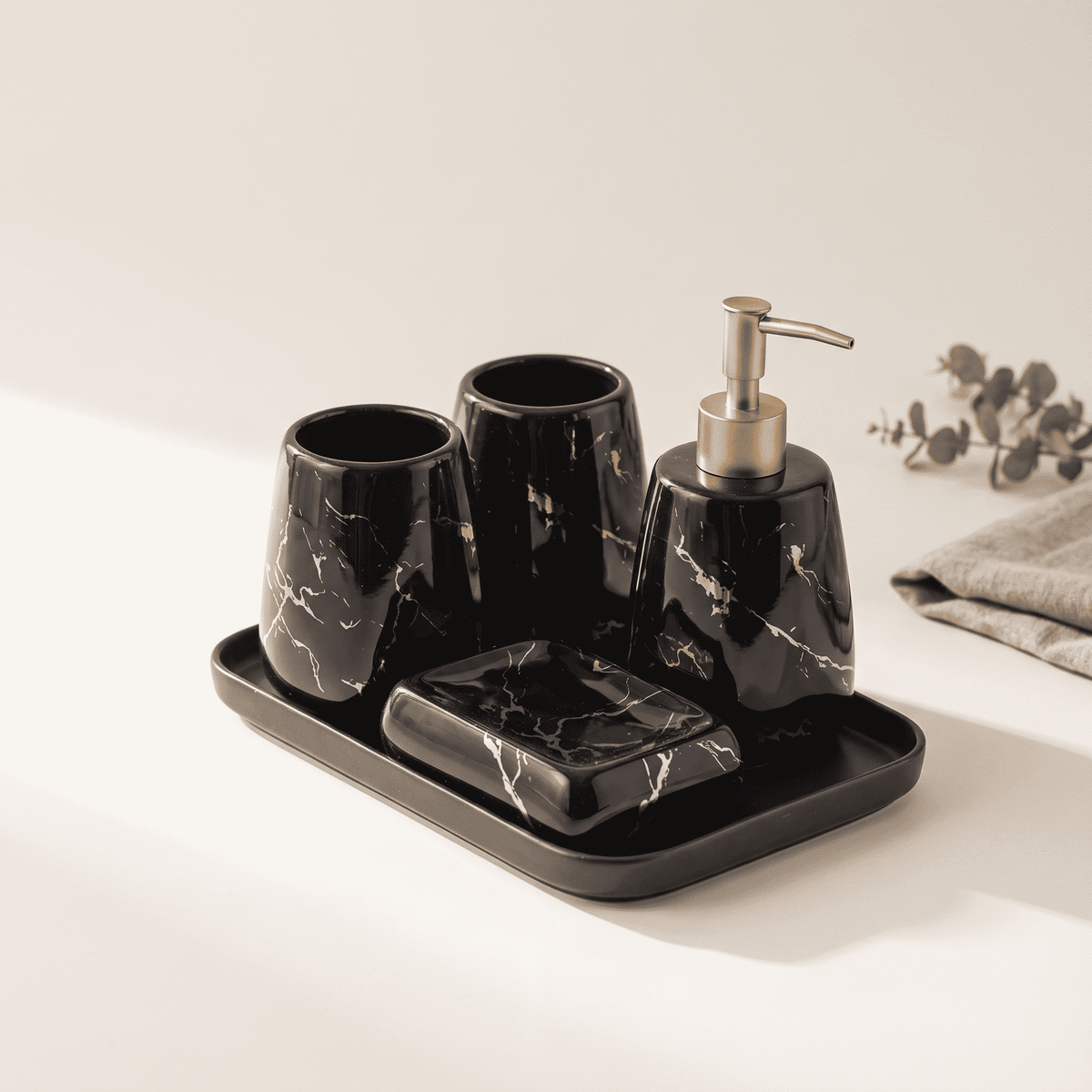 AVELLO Marble Bath Set