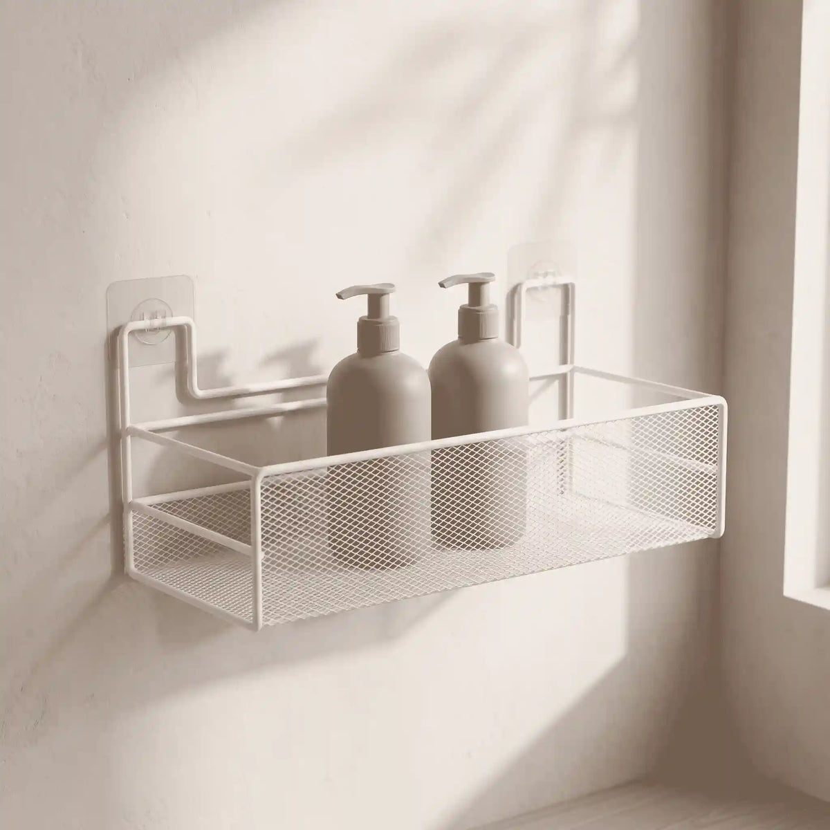 Avello No-Drill Shower Organizer – Modern Bathroom Shelf