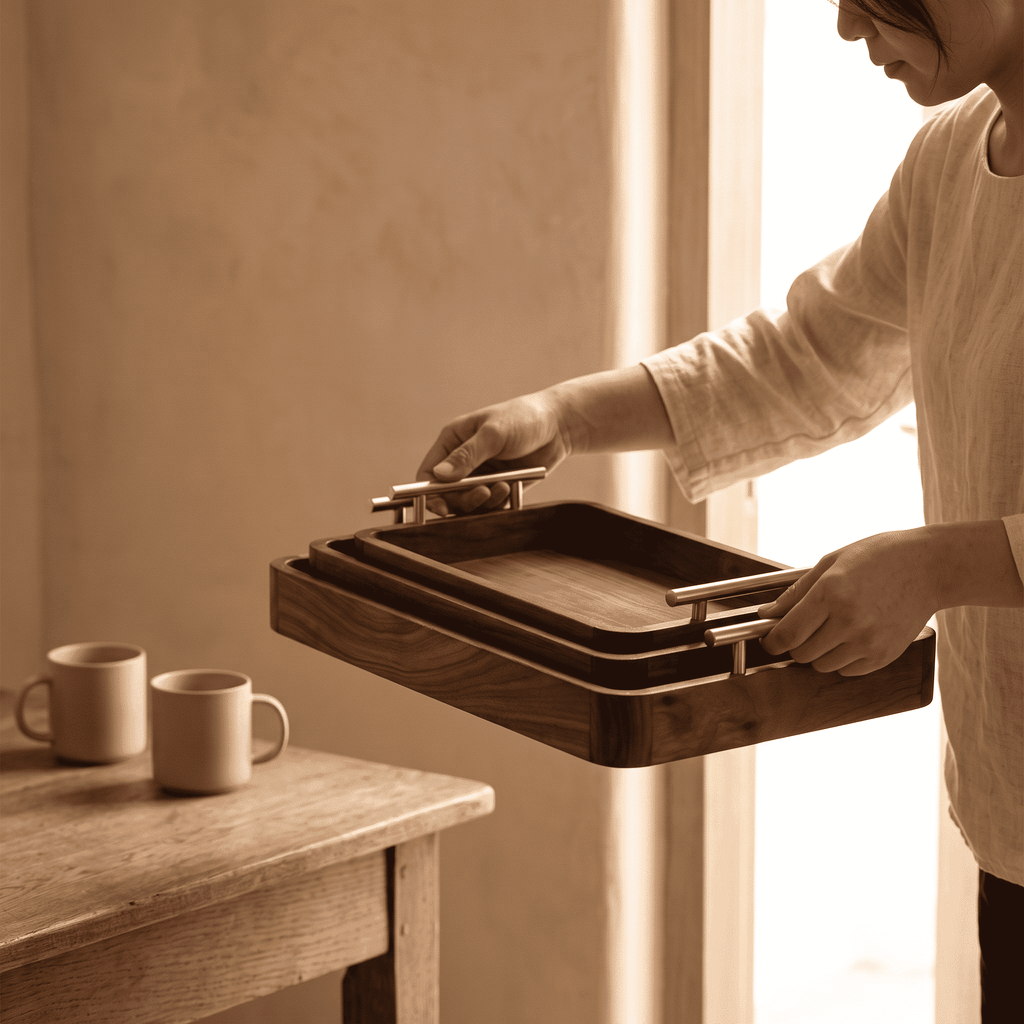 Avello Walnut™ Serving Tray