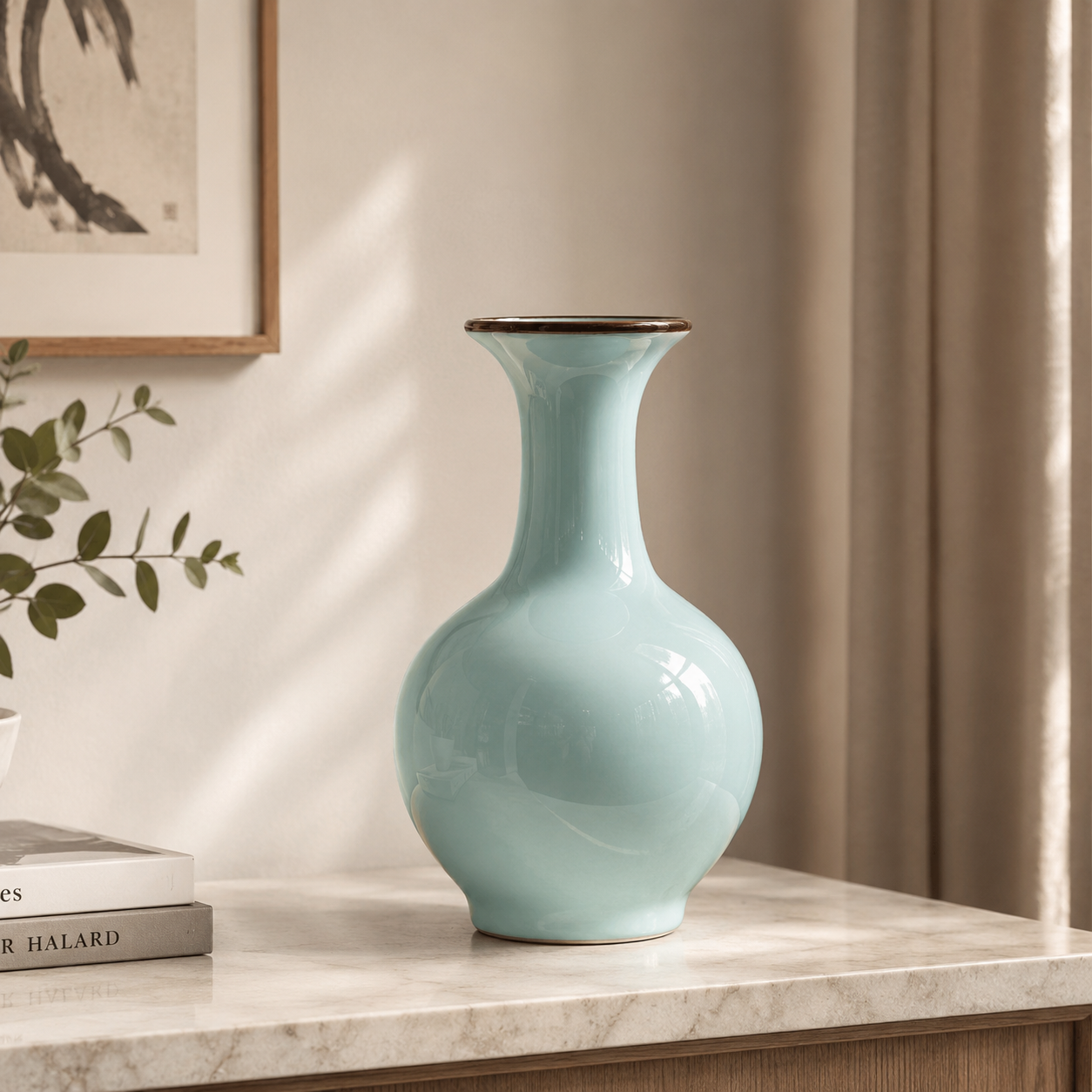 AVELLO Azure™ Ceramic Vase